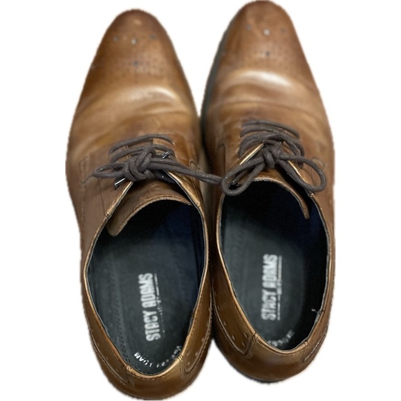 Men’s Stacy Adam’s Kendrick Cognac Shoes Size 9